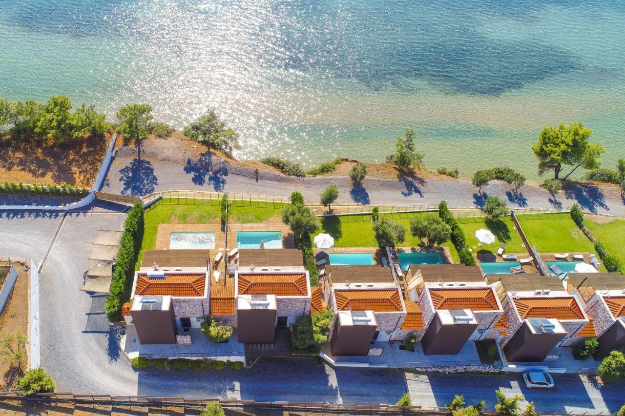 Kalma Villa Ena Неа Мудания Екстериор снимка