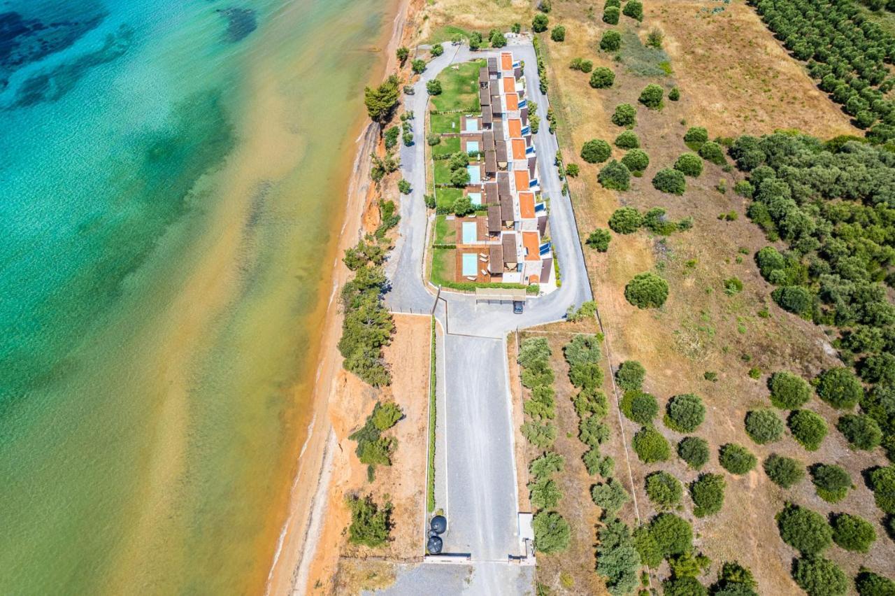 Kalma Villa Ena Неа Мудания Екстериор снимка